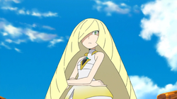 Lusamine, Victory Road Wiki