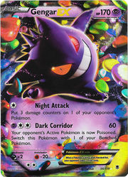  Pokemon - Gengar (34/119) - XY Phantom Forces - Holo