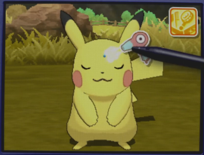 File:SM Prerelease blowdrying Pikachu.png