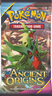 Pokemon Ancient Origins Shiny Mega Rayquaza Pin Pack 