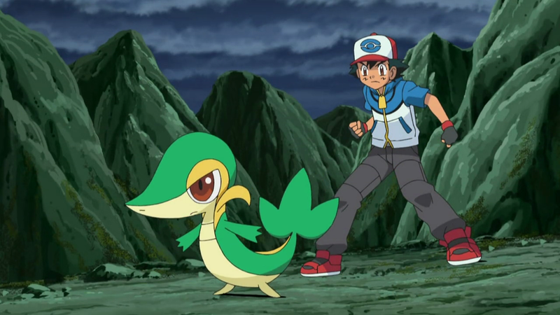 File:Ash and Snivy.png