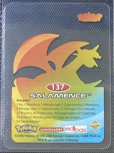 Pokémon Rainbow Lamincards Advanced - back 137.jpg