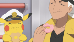 Meet Pokémon's New Anime Characters: Professor Friede and Captain Pikachu!