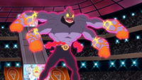 Bea's Machamp ↔ Gigantamax Machamp