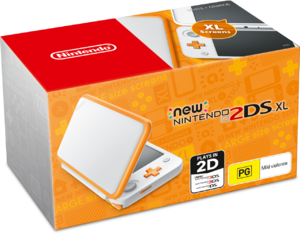 New Nintendo 2DS XL White-Orange box Australia.png
