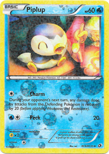 Piplup (Legendary Treasures RC6) - Bulbapedia, the community-driven ...