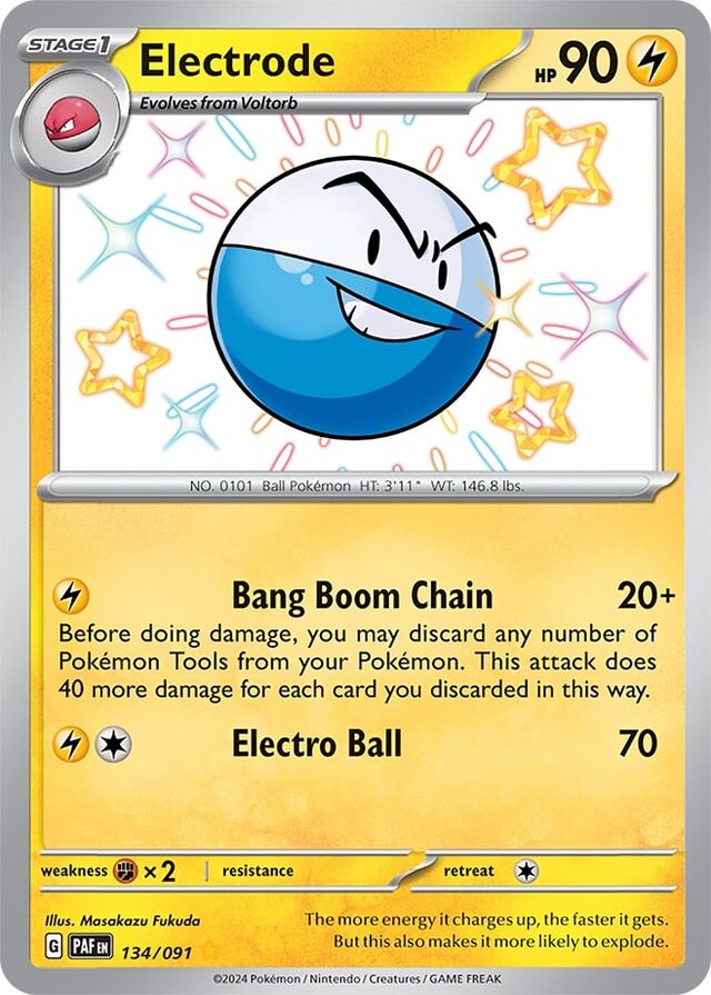 electrode card