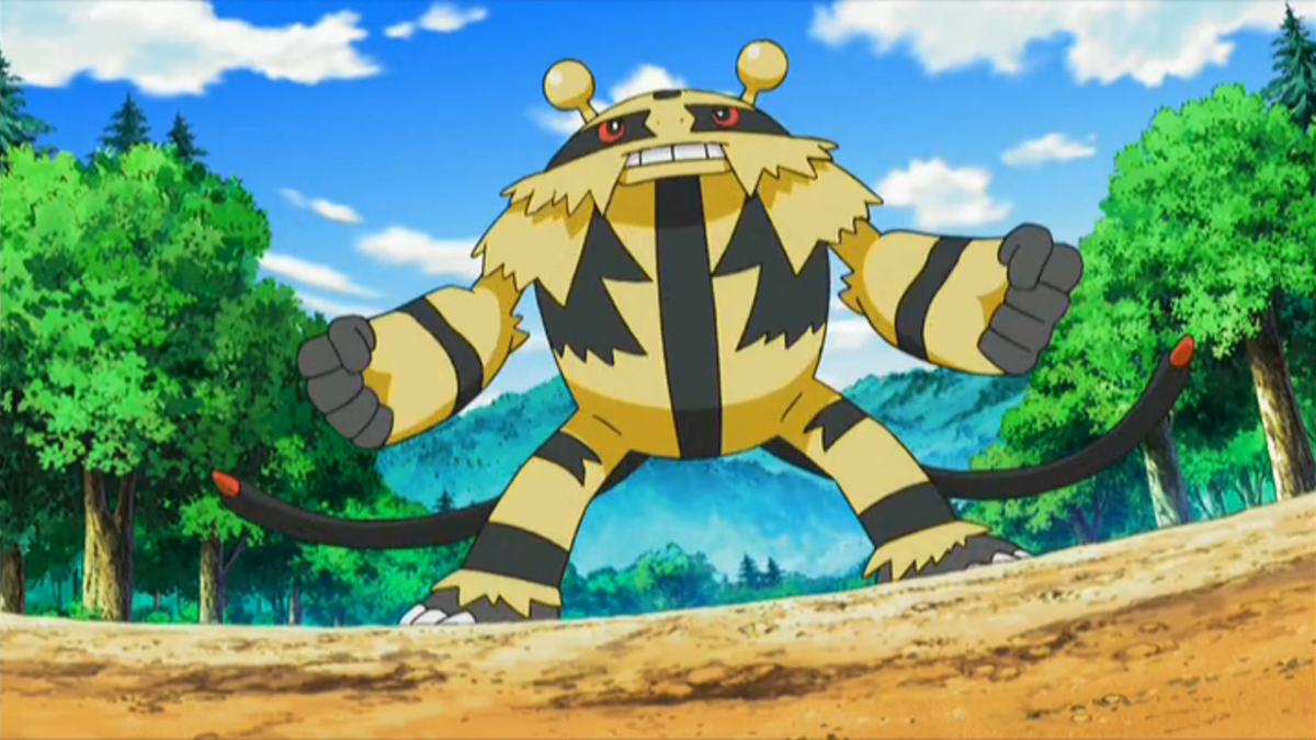 Let's have a little fun, shall we? — Paul telling Electivire to go play  when the...