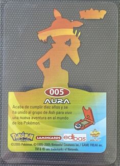 Pokémon Rainbow Lamincards Advanced - back 5.jpg