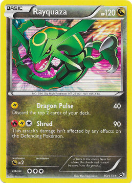 Rayquaza (Dragons Exalted 128) - Bulbapedia, the community-driven ...