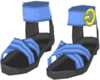 SM Low-Heeled Sandals Blue f.png