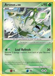 Arceus LV.X Deck: Grass & Fire (TCG) - Bulbapedia, the community-driven  Pokémon encyclopedia