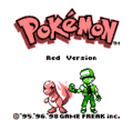 Red title screen (Game Boy Color)