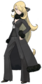 Cynthia, the Champion of the Sinnoh region