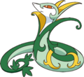 497Serperior BW anime.png