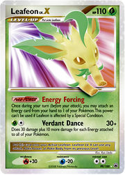 Leafeon LV.X 1st Edition Majestic Dawn Holo Rare Japanese Pokemon