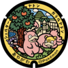 Poké Lid in Ayagawa, Kagawa with Slowpoke & Shellder[2]