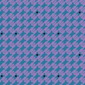 "Even though Zubat have no eyes, they are still able to communicate by emitting ultrasonic waves from their mouths, collaborating to form this houndstooth pattern."