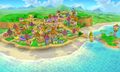 A zoomed-out view of Lively Town