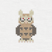 "The Noctowl embroidery from the Pokémon Shirts clothing line."