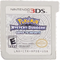 Pokémon Mystery Dungeon: Gates to Infinity cartridge