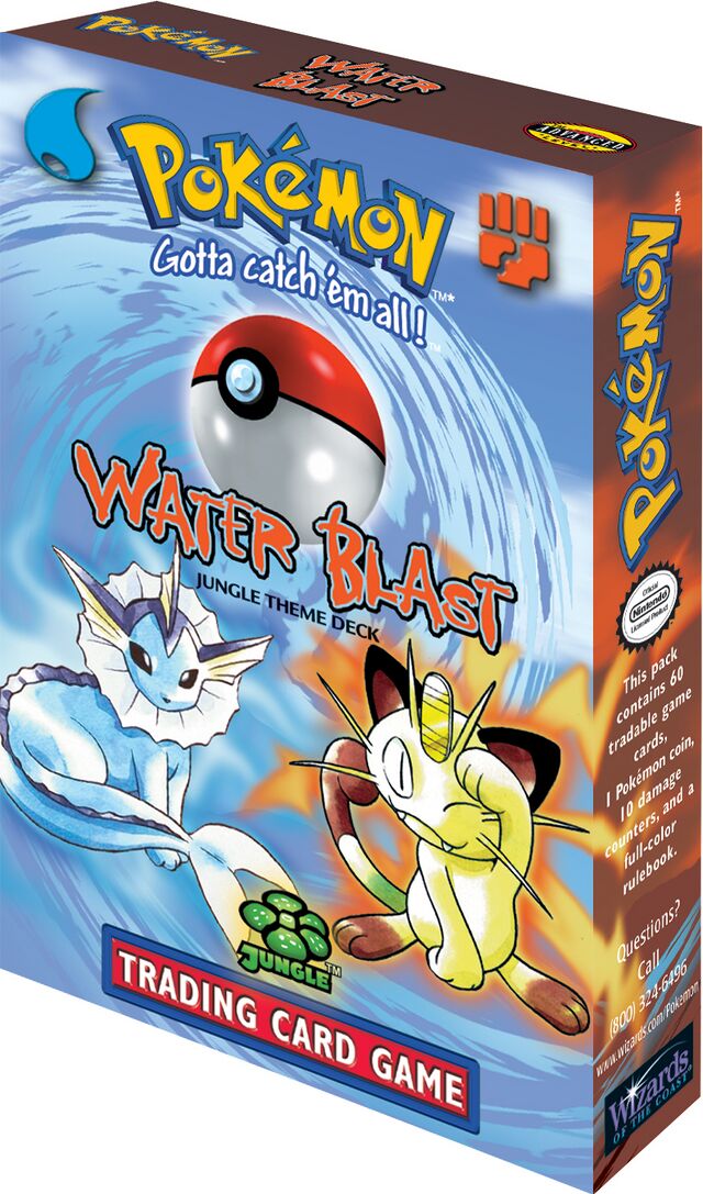 ポケモンカード「Jungle」シリーズWater Blast ※海外版 Water Blast (TCG) - Bulbapedia, the community-driven Pokémon