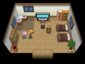 Interior of the Icirrus Fan Club in Pokémon Black and White