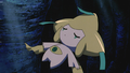 Jirachi's "true eye" open