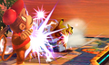 Pikachu's Side Smash attack in the 3DS version
