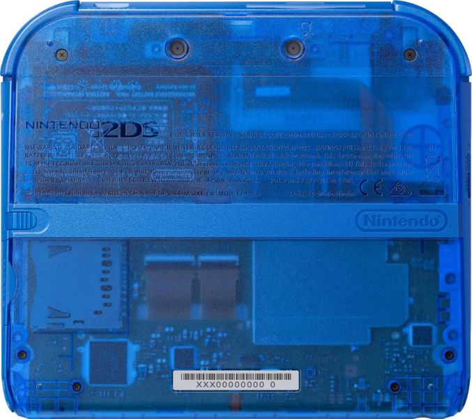 File:Nintendo 2DS Transparent Blue Back.png