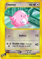 Chansey (Aquapolis 69) - Bulbapedia, the community-driven Pokémon