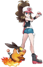 Hilda and Tepig Artwork.png