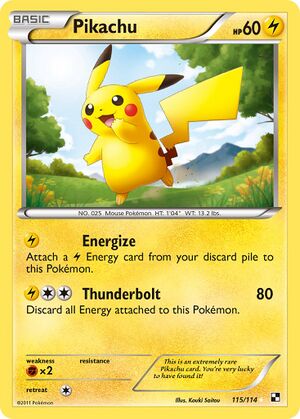 Pikachu (Black & White 115) - Bulbapedia, the community-driven Pokémon ...