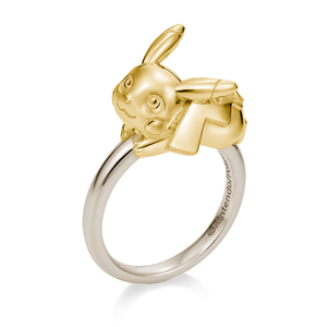 U-Treasure Ring Pikachu Yellow White Gold.png