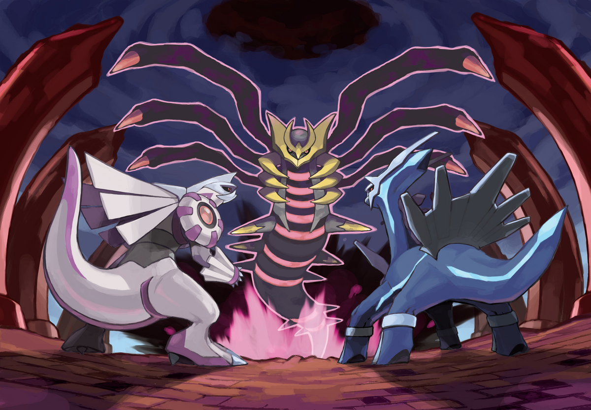pokemon dialga and palkia the final battle