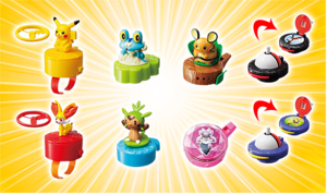 Two new sets of Japanese McDonald s Pok mon X and Y toys announced