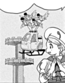 A Paldean Flying Taxi in Pokémon Adventures