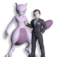 Giovanni & Mewtwo  Pokemon Masters Wiki - GamePress