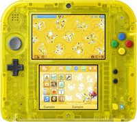 The Spriters Resource - Full Sheet View - Nintendo 3DS Themes - PIKACHU  Version Theme (JPN)