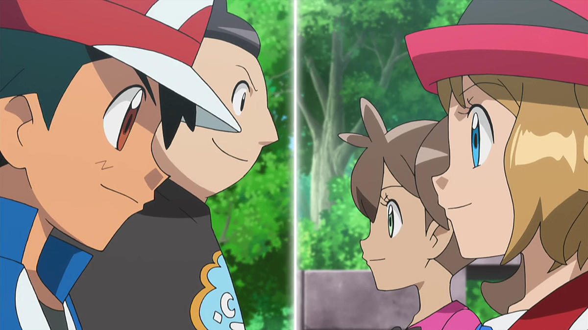 pokemon x and y serena and ash