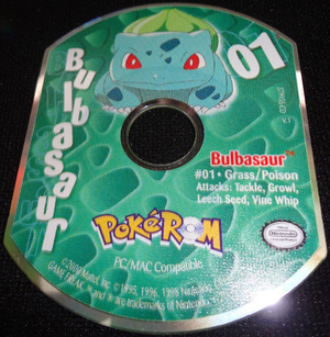 Bulbasaur PokéROM disc.png