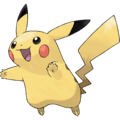 Pikachu, introduced in Generation I