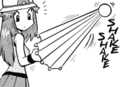 Ditty transformed into an umbrella