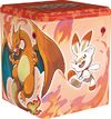 Charizard on the Fire Stacking Tin[1]