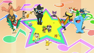 Pikachu and the Pokémon Music Squad