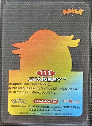 Pokémon Rainbow Lamincards Series 1 - back 113.jpg