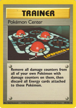 Pokémon Center (Base Set 85) - Bulbapedia, The Community-driven Pokémon ...