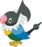 441Chatot DP anime.png