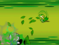 BW Prerelease Snivy battle.png