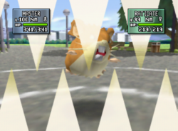 Library of Move Animations — Raticate's Scary Face [Pokémon Stadium 2]